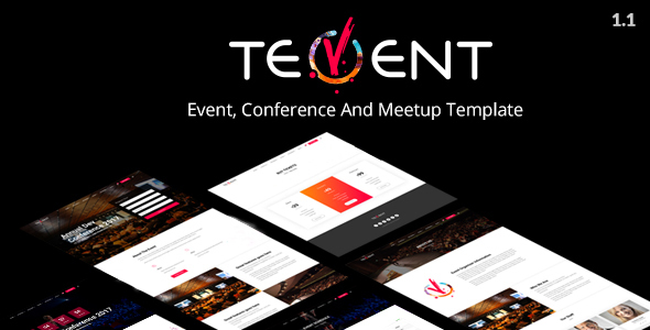 Tevent - ConferenceEvent - ThemeForest 20020297