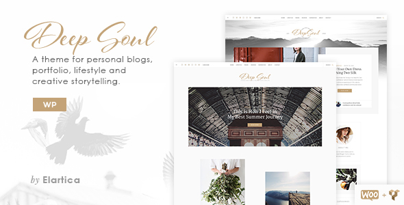 Deep Soul - Lifestyle WordPress Blog & Shop Theme - Personal Blog / Magazine