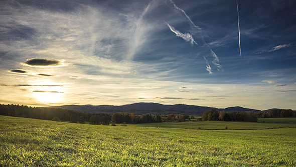 Landscape Before Sunset