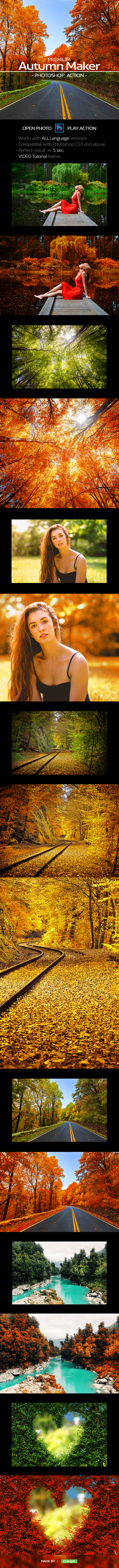 Premium Autumn Maker - Photo Effects Actions