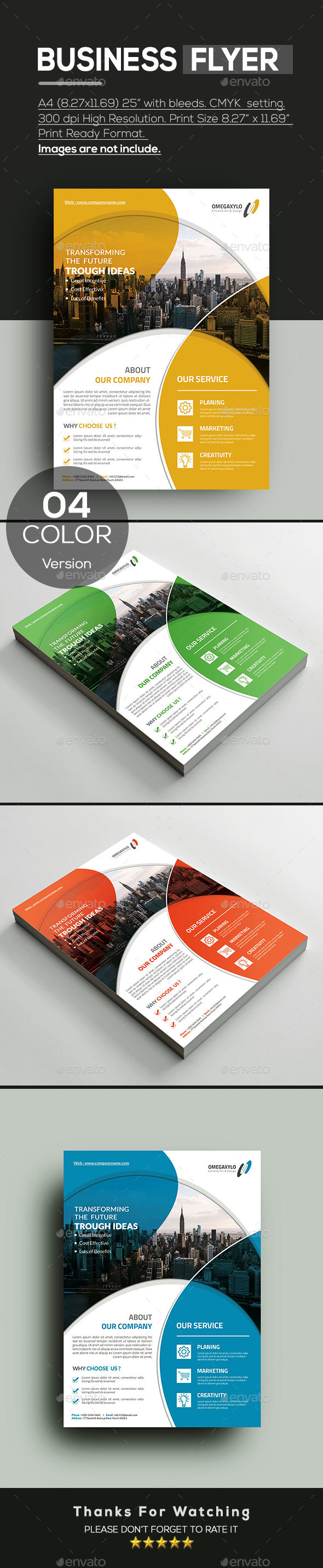 GraphicRiver Business Flyer 20891687