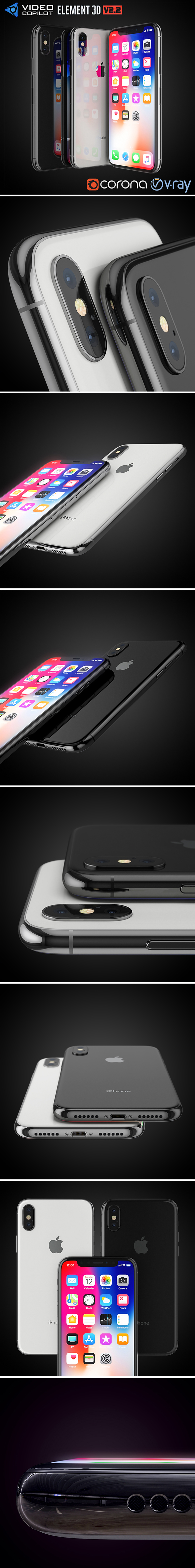 Apple iPhone X - 3Docean 20892078