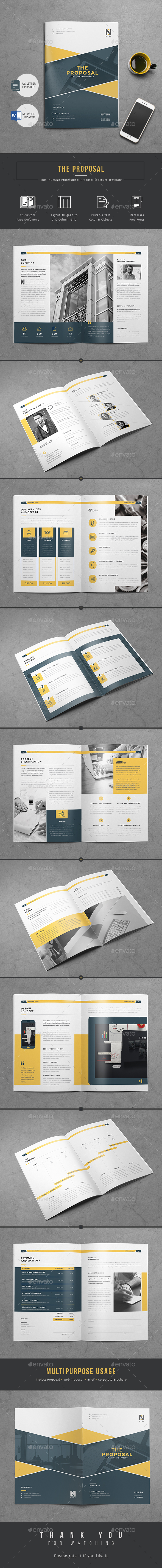 Proposal - Proposals & Invoices Stationery