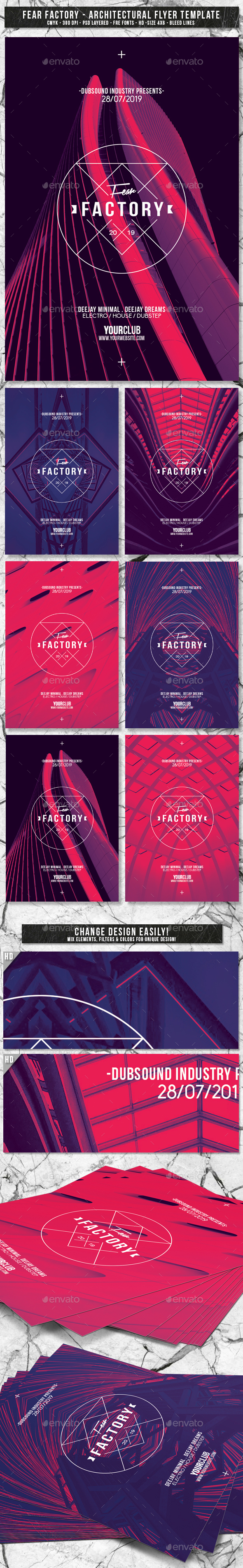 GraphicRiver Fear Factory 6in1 Architectural Flyer PSD Template 20895240 GraphicRiver Fear Factory 6in1 Architectural Flyer PSD Template 20895240
