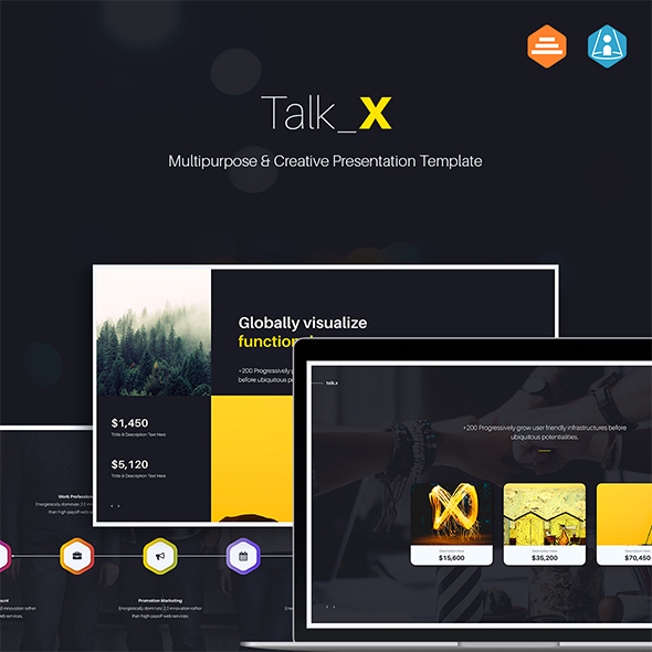 Talk_X Multipurpose & Creative (Keynote) - Creative Keynote Templates