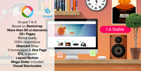 Progressive — Multipurpose Responsive Drupal 7 & 8 Theme - Business Corporate
