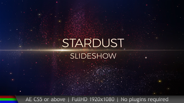 Videohive - Slideshow Stardust 20895496
