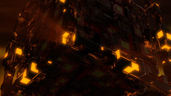 Techno Cube VJ Loop alt