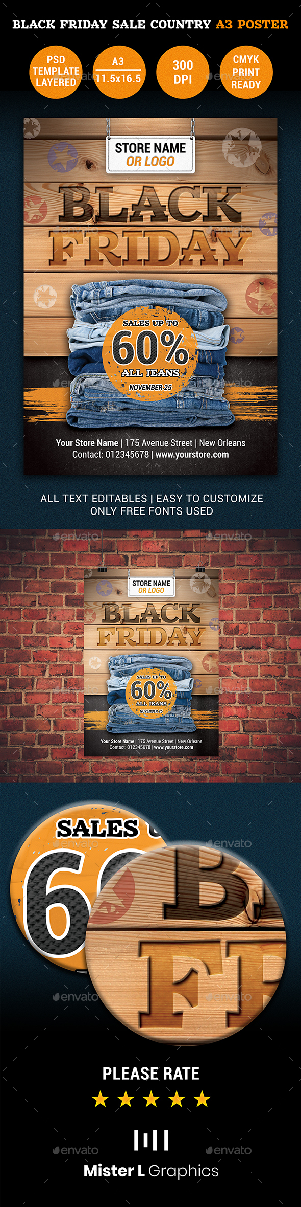 GraphicRiver Black Friday Country Theme 20895817