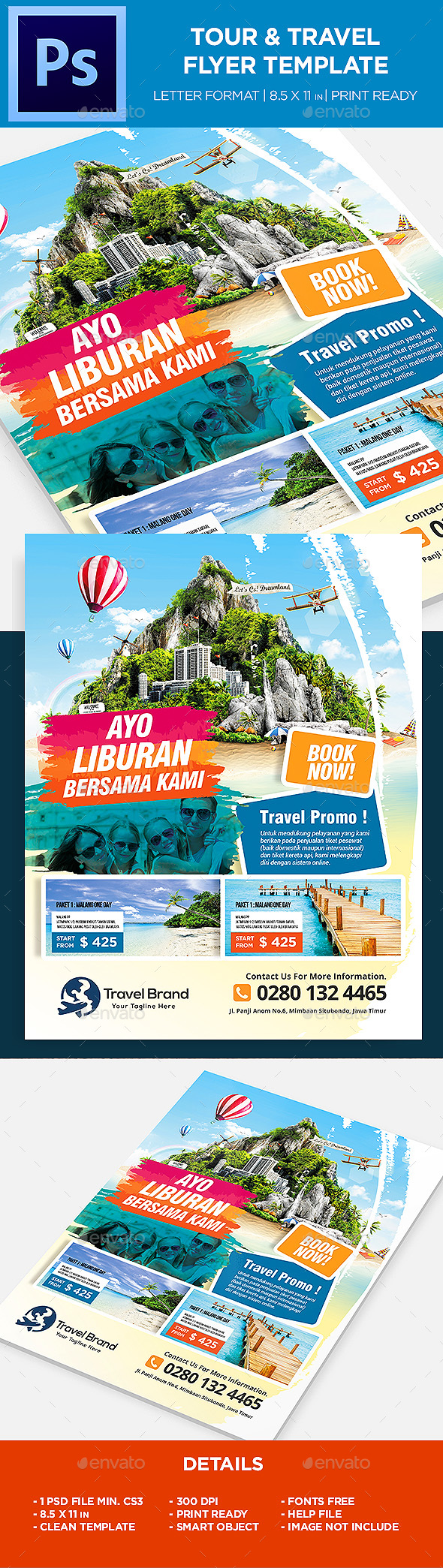 Travel Flyer - Commerce Flyers