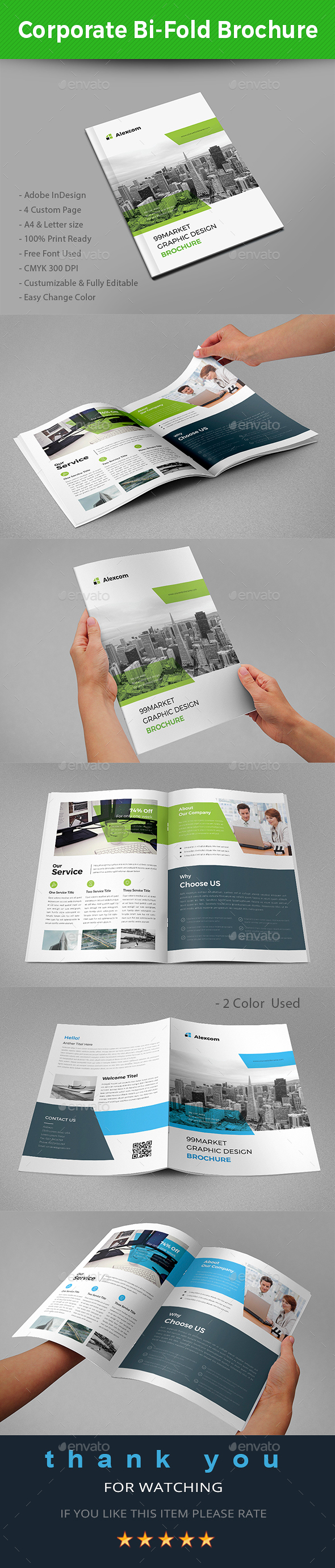 GraphicRiver Bi-Fold Brochure 20897217 GraphicRiver Bi-Fold Brochure 20897217