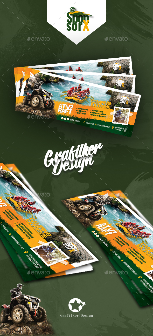 GraphicRiver Camping Adventure Cover Templates 20897671 GraphicRiver Camping Adventure Cover Templates 20897671