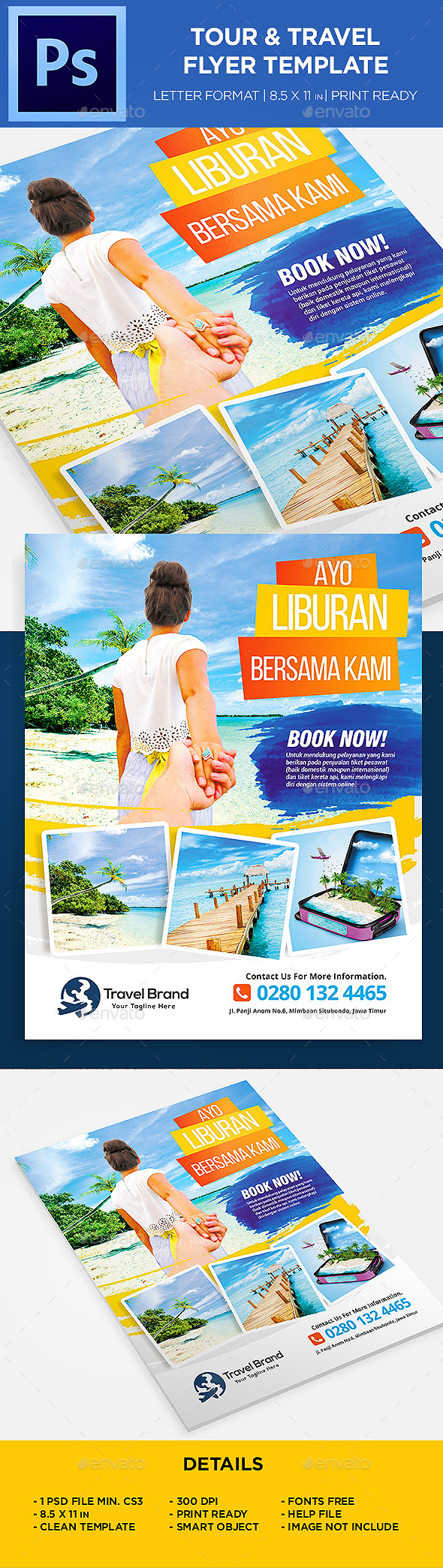 Travel Flyer - Holiday Greeting Cards