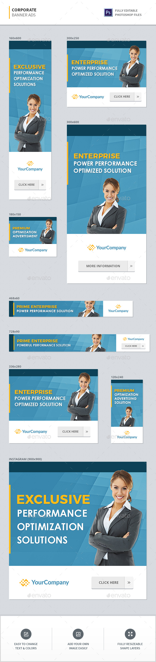 GraphicRiver Corporate Banners 20897949