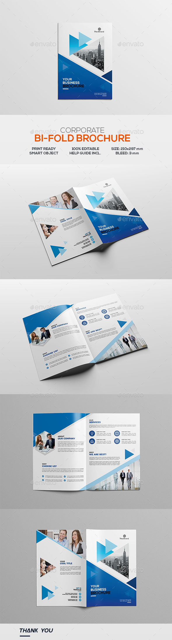 Corporate Bifold Brochure - Corporate Brochures
