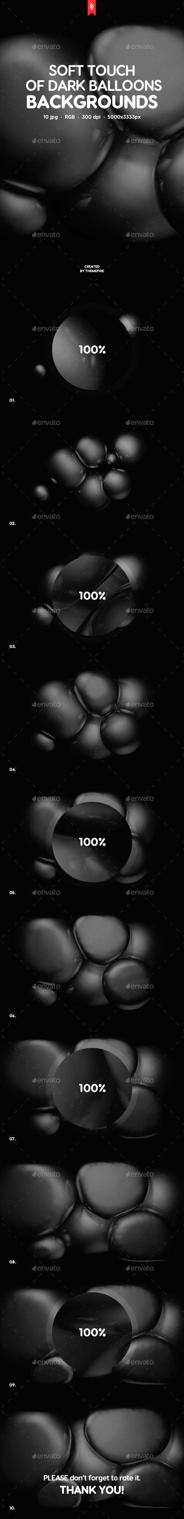 GraphicRiver Soft Touch of Dark Balloons Backgrounds 20886403 GraphicRiver Soft Touch of Dark Balloons Backgrounds 20886403
