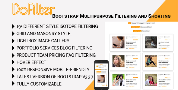 CodeCanyon DoFilter Bootstrap Multipurpose Filtering and Shorting 20898520 CodeCanyon DoFilter Bootstrap Multipurpose Filtering and Shorting 20898520