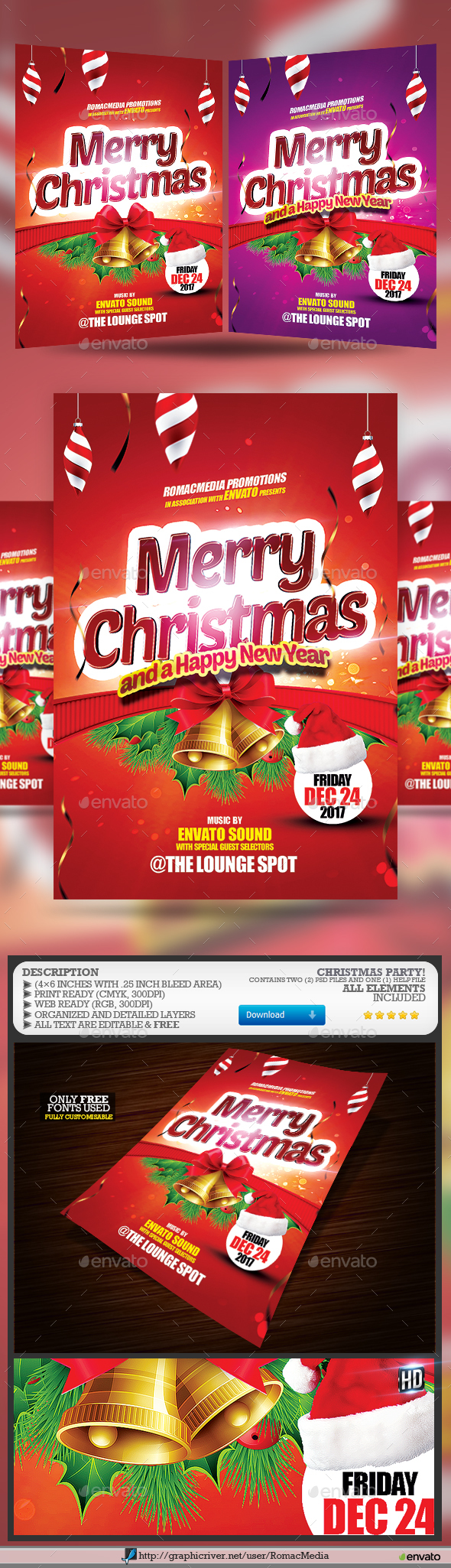 Christmas Flyer - Holidays Events