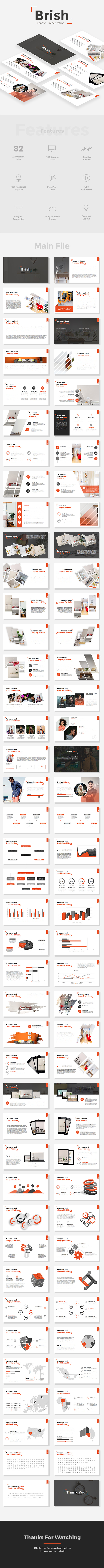 GraphicRiver Brish Creative Powerpoint Template 20898835 GraphicRiver Brish Creative Powerpoint Template 20898835