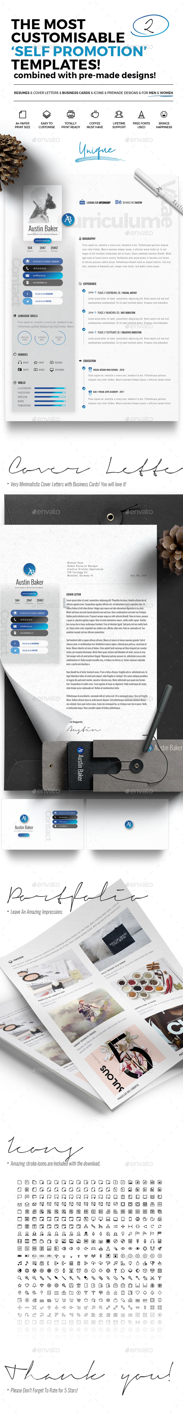 My Resume - Self Promotion Templates - Resumes Stationery