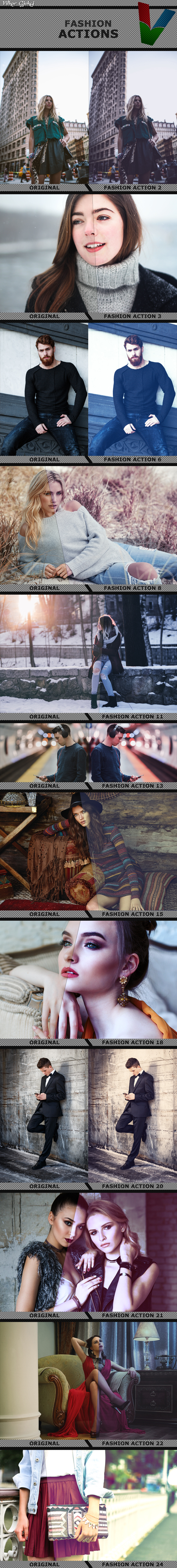 Fashion Actions 1 - Photo Effects Actions