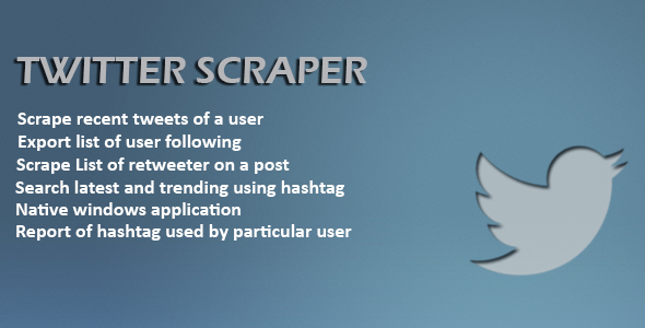 Twitter Scrapper