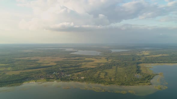 Shatsk Lakes in Ukraine