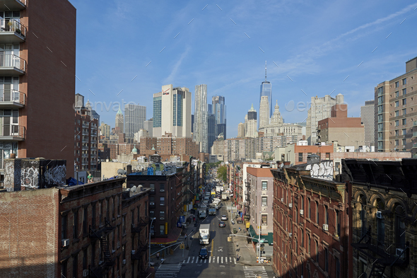 Lower Manhattan, New York - Stock Photo - Images