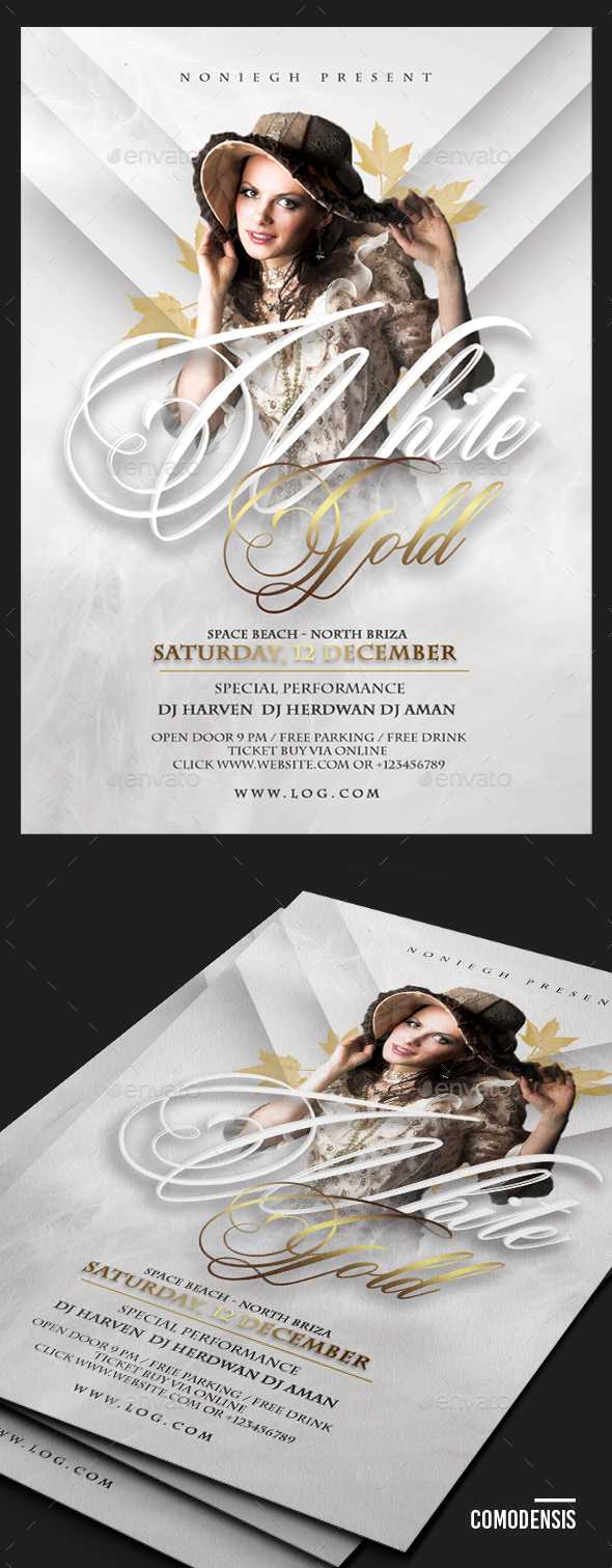 White Party Flyer - Clubs & Parties Events