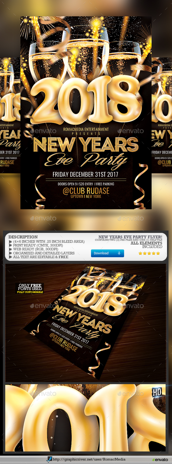 2018 New Years Eve Party - Clubs & Parties Events