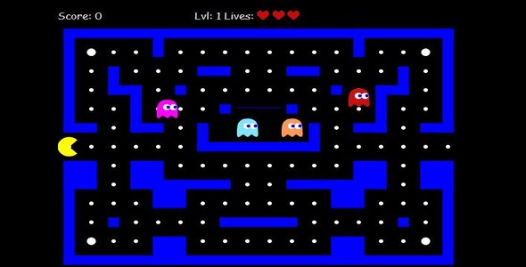 CodeCanyon PACMAN canvas HTML5 game 20901674 CodeCanyon PACMAN canvas HTML5 game 20901674