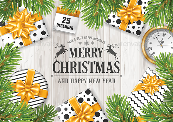 GraphicRiver Merry Christmas Greeting 20903044