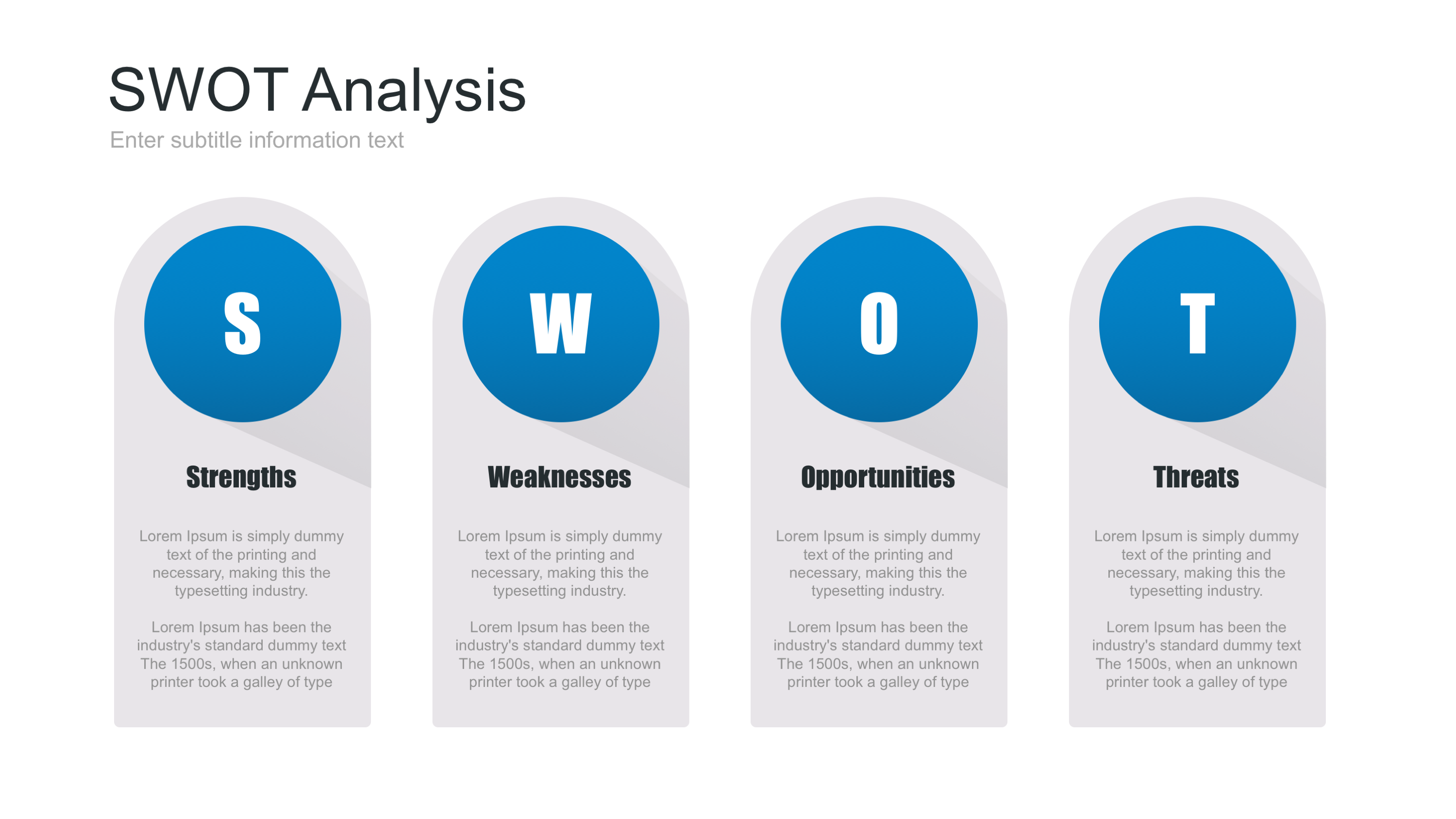 Swot Analysis Powerpoint Template By Site2max Graphicriver