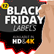 Black Friday Offers Hanging Label Pack | HD/4K - VideoHive Item for Sale