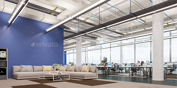GraphicRiver Office Workplace 3D Illustration 20904067 GraphicRiver Office Workplace 3D Illustration 20904067