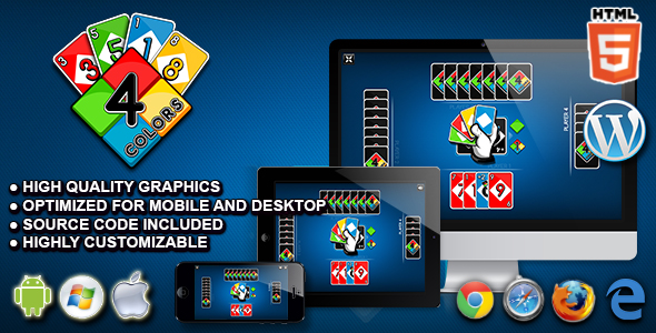 Four Colors - HTML5 Card Game by codethislab | CodeCanyon Four Colors - HTML5 Card Game by codethislab | CodeCanyon