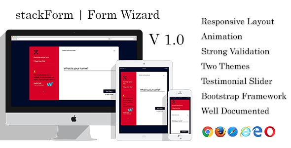 CodeCanyon stackForm Form Wizard Multistep Form Questionaire 20904404 CodeCanyon stackForm Form Wizard Multistep Form Questionaire 20904404
