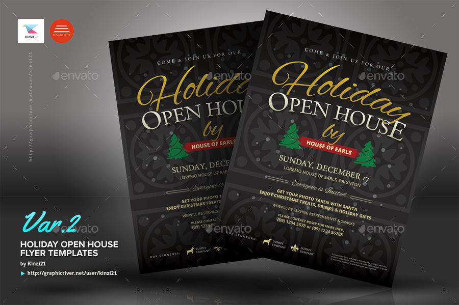 open house flyer template publisher