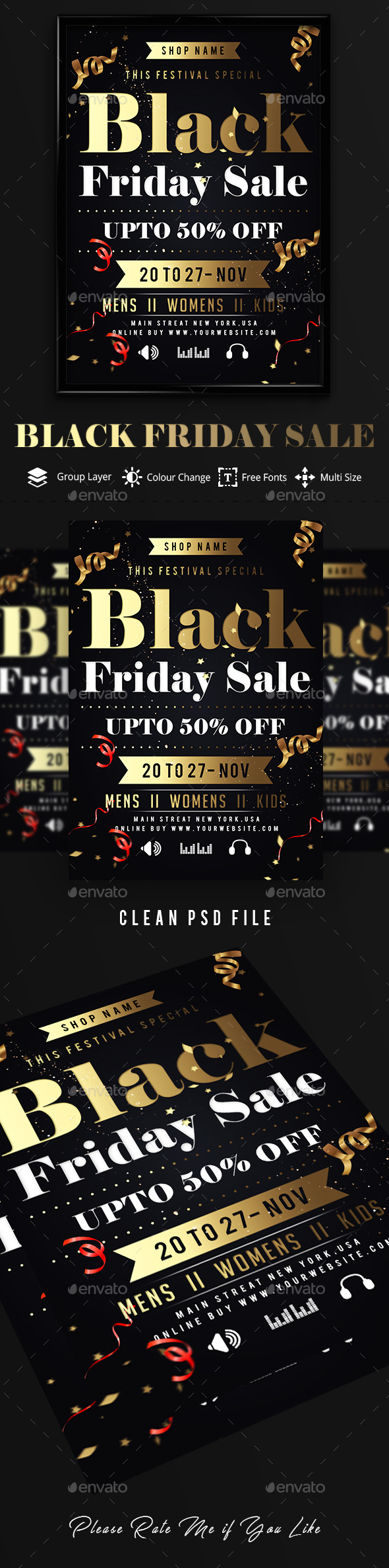 Black Friday Sale Flyer