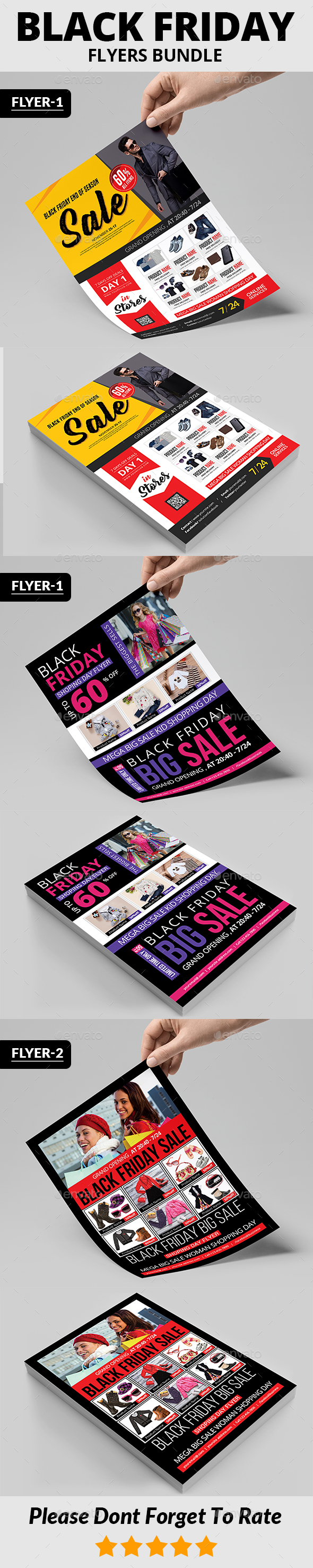 Black Friday Flyers Bundle