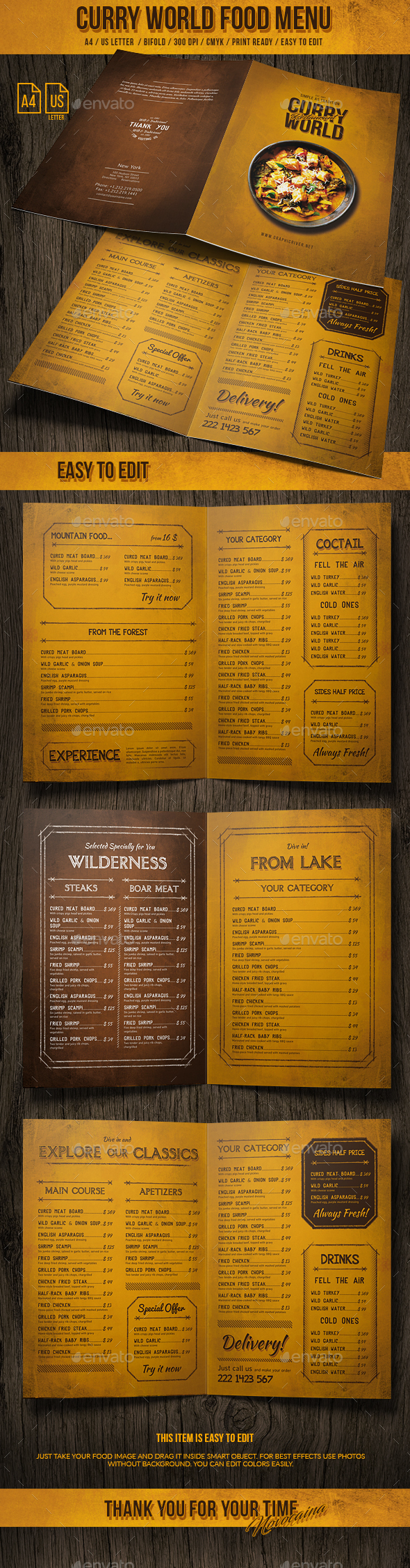 GraphicRiver Curry World Retro Bifold Menu A4 and US Letter 20907686 GraphicRiver Curry World Retro Bifold Menu A4 and US Letter 20907686