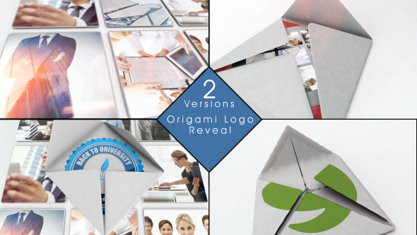 Origami Logo Reveal - VideoHive 20907689