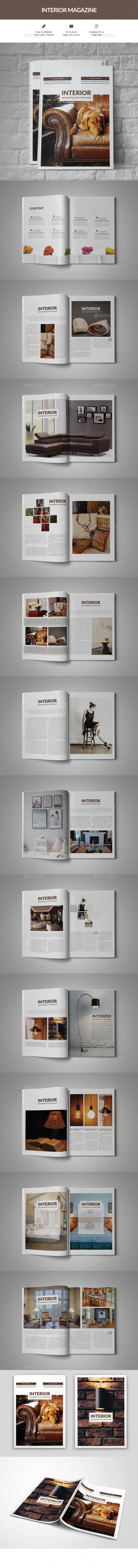 GraphicRiver Interior Magazine 20907988
