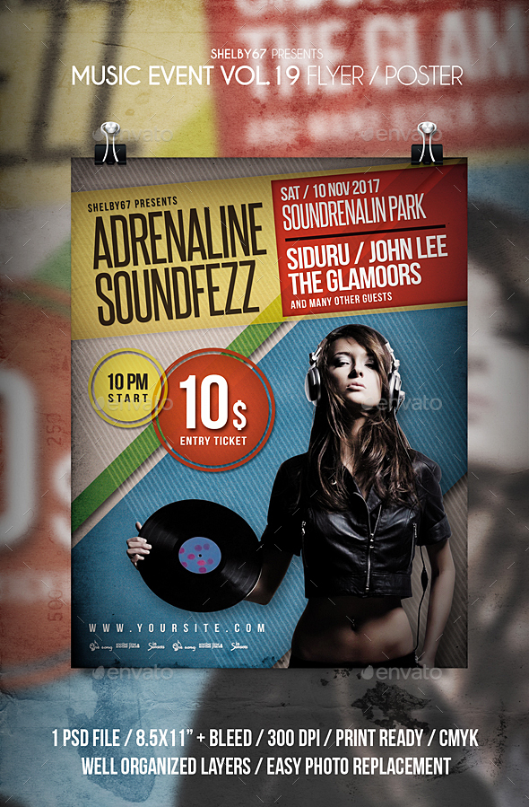 GraphicRiver Music Event Flyer Poster Vol 19 20908544 GraphicRiver Music Event Flyer Poster Vol 19 20908544