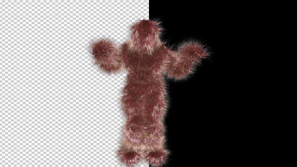 Hairy Hip-Hop Dancer alt