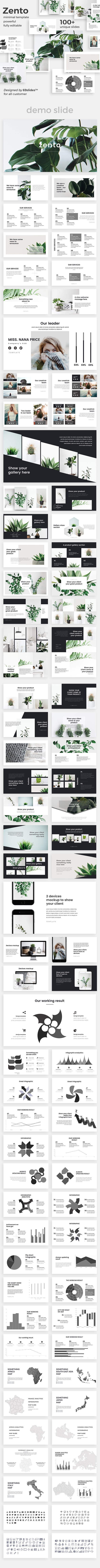 Zento Creative Keynote Template - Creative Keynote Templates