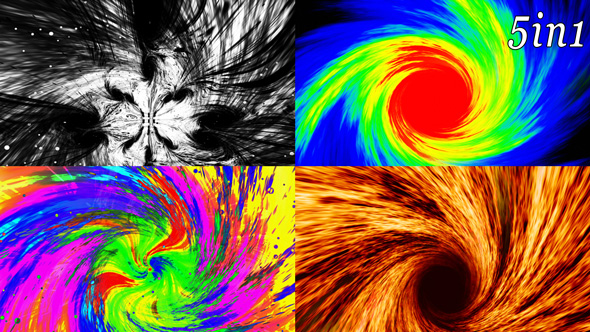 Plasma Funnel - VJ Loop Pack (5in1)