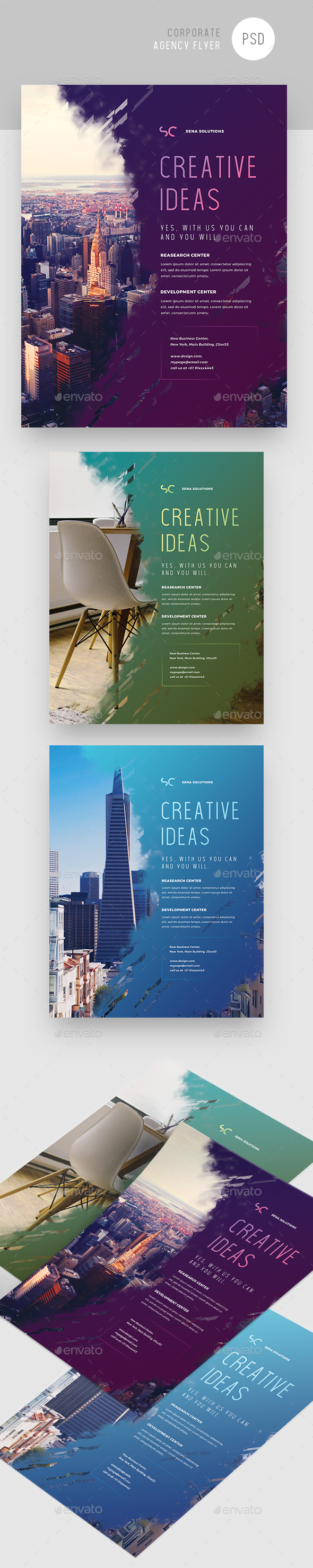 Creative Corporate Flyer - Corporate Flyers