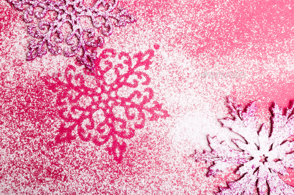 pink snow wallpaper