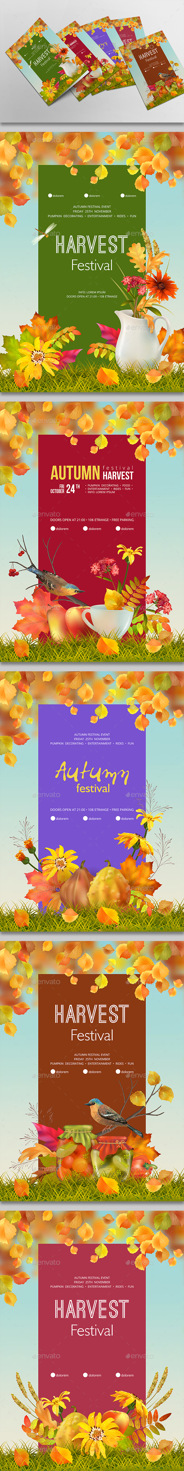 Autumn Poster - Seasons Nature